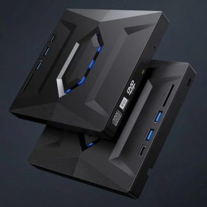 UNIDAD DVD EXTERNA USB 3.0 + TYPE C 5 EN 1