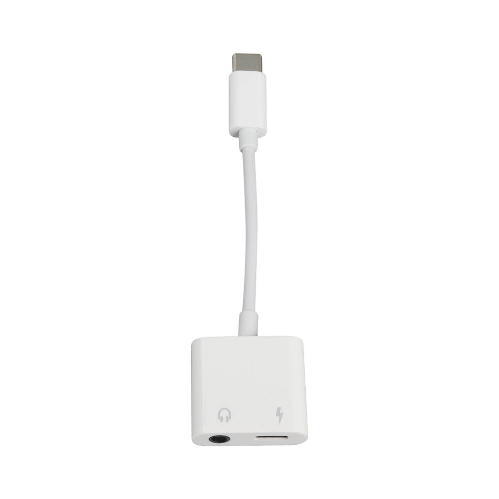 ADAPTADOR TIPO C A 3.5MM + CARGA