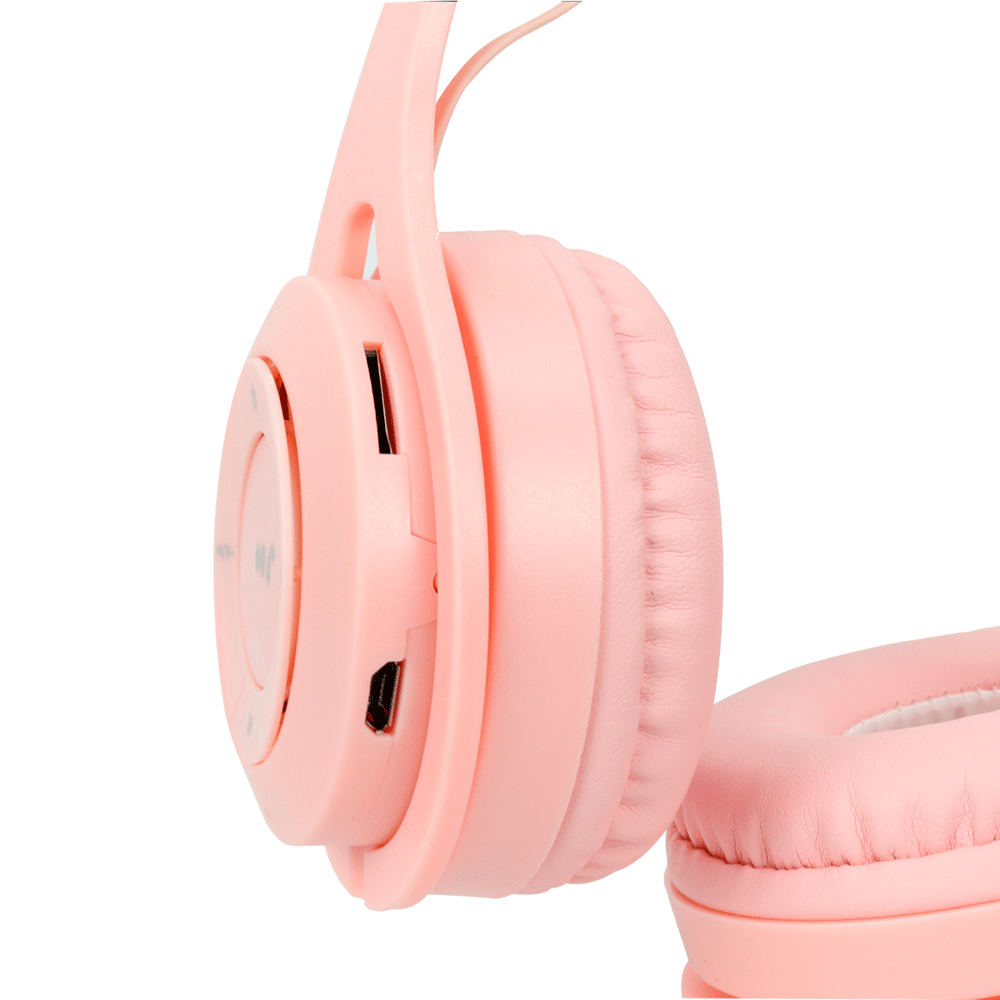 AUDÍFONOS BLUETOOTH PINK Y08 - Image 3