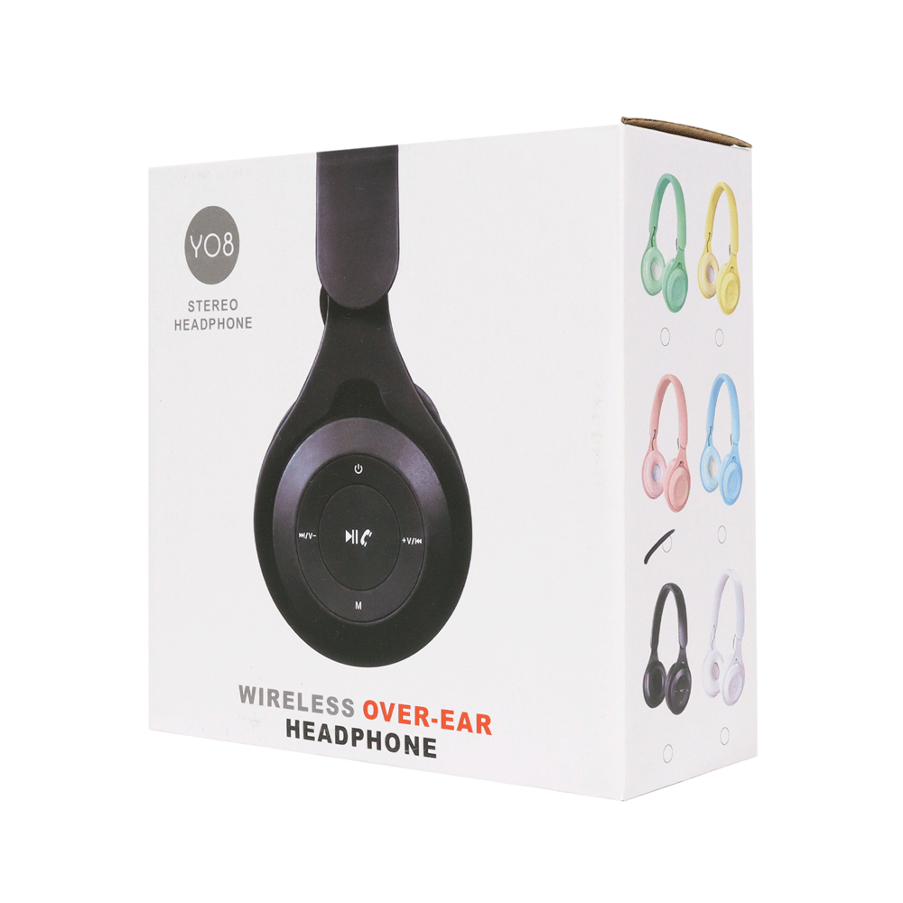 AUDÍFONOS BLUETOOTH PINK Y08 - Image 5