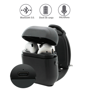 AUDÍFONOS TWS RELOJ A01