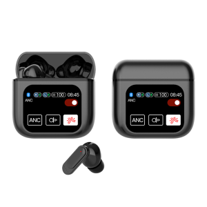 AUDIFONOS BT TWS PANTALLA BLACK - SE-60