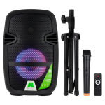 CABINA ACTIVA JAL TECH PRO 8 Plg LED + STAND CABINA JAL-A9