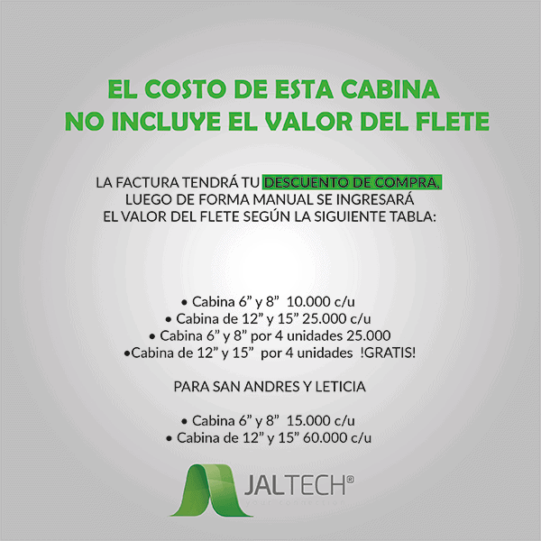 CABINA 12 Plg SEMI PRO JAL TECH - Image 2