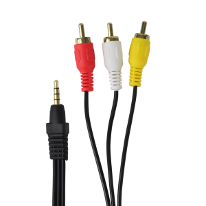 CABLE 3.5MM A 3 RCA MACHO 3MTR
