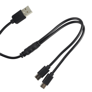 CABLE CARGA CONTROL PS5 2EN1 TIPO C 2M