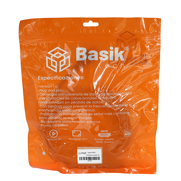 CABLE HDMI 3MTR BASIK - Image 4