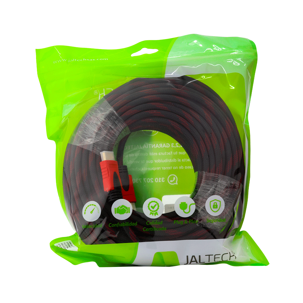CABLE HDMI MALLA 20M - HDMI20M - Image 4