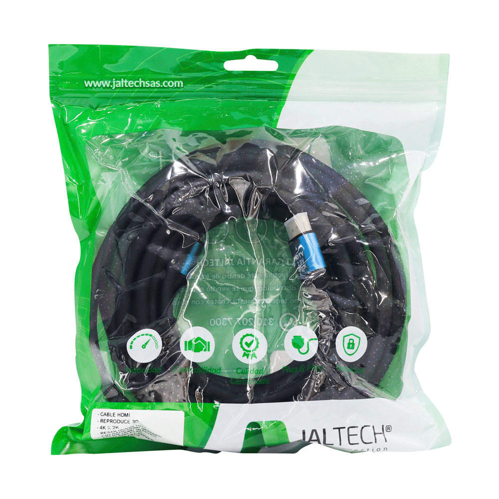 CABLE HDMI 10 MTS PREMIUN 19+1 4K V2.0 - Image 4