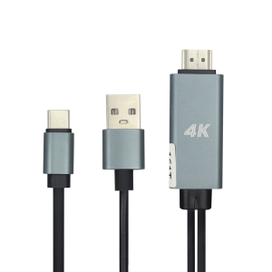 CABLE OTG TIPO C A HDMI 4K