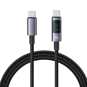 CABLE USB A TIPO C 100W LCD 1M