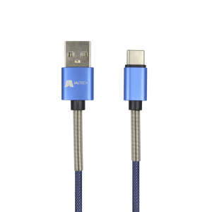 CABLE USB TRENZADO TIPO C 1.2M JAL-1707A