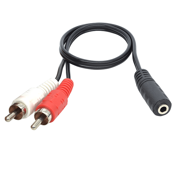 CABLE 3.5MM A 2 RCA MACHO - Image 3