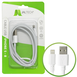 CABLE IPHONE 5-8 REFORZADO JAL TECH