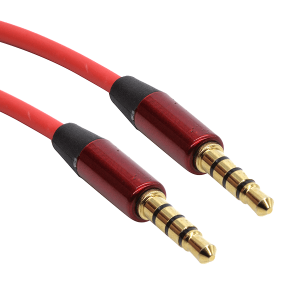 CABLE JACK TO JACK 3.5 CON MICRÓFONO