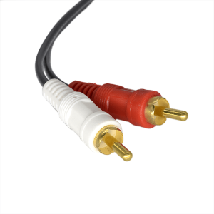 CABLE RCA 2X1 GOLD 10M