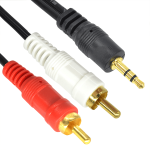 CABLE RCA 2X1 GOLD 5M