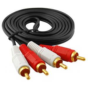 CABLE RCA 2X2 GOLD 3MTS