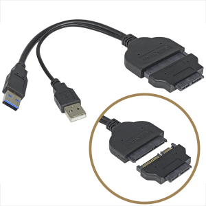 CABLE USB 3.0 A SATA Y MICRO SATA