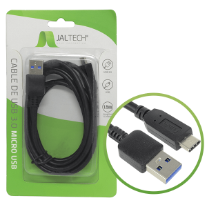 CABLE USB 3.0 A USB TIPO C JAL TECH