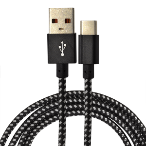 CABLE USB TIPO C TELA 1 METRO