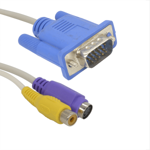 CABLE VGA MACHO A PS2 VIDEO