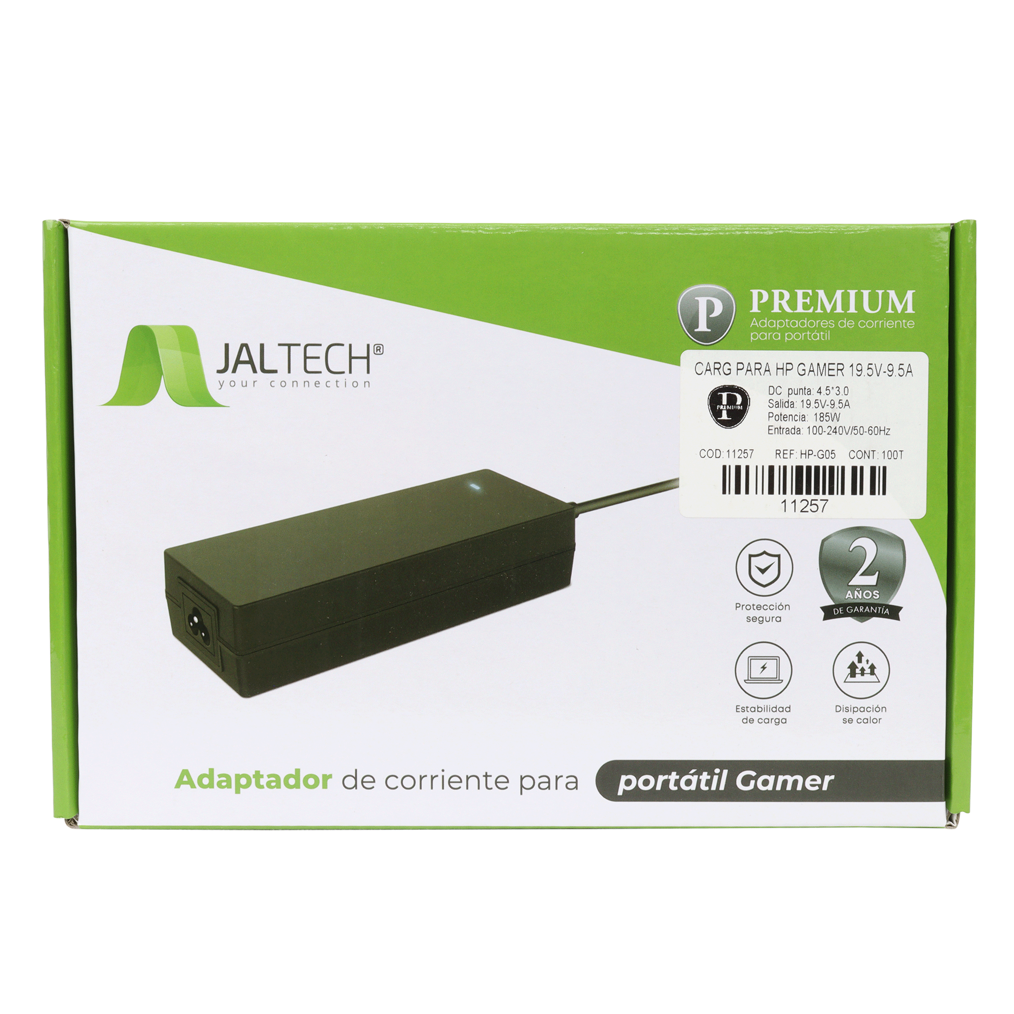 CARG PARA HP GAMER P. AZUL 19.5V 9.5A - Image 4