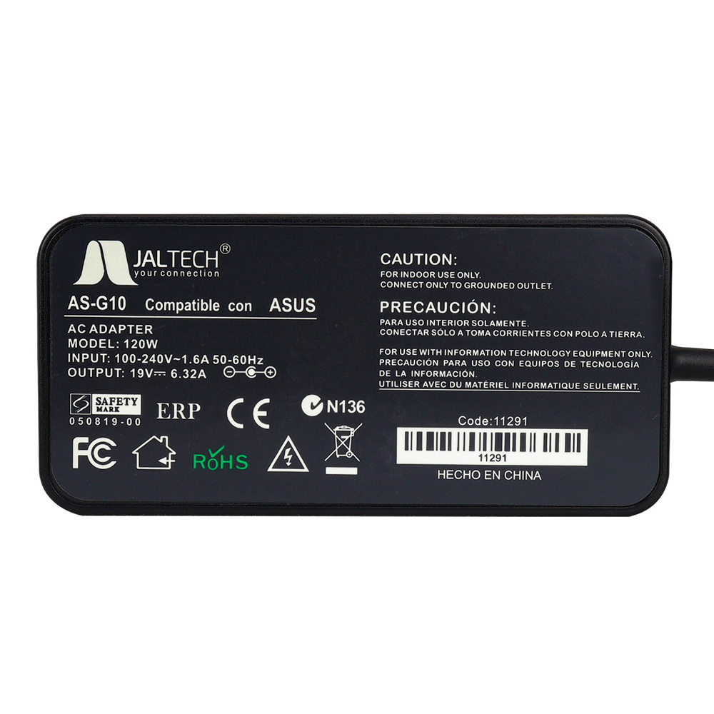 CARG. PARA ASUS GAMER SLIM 19V-6.32A 120W