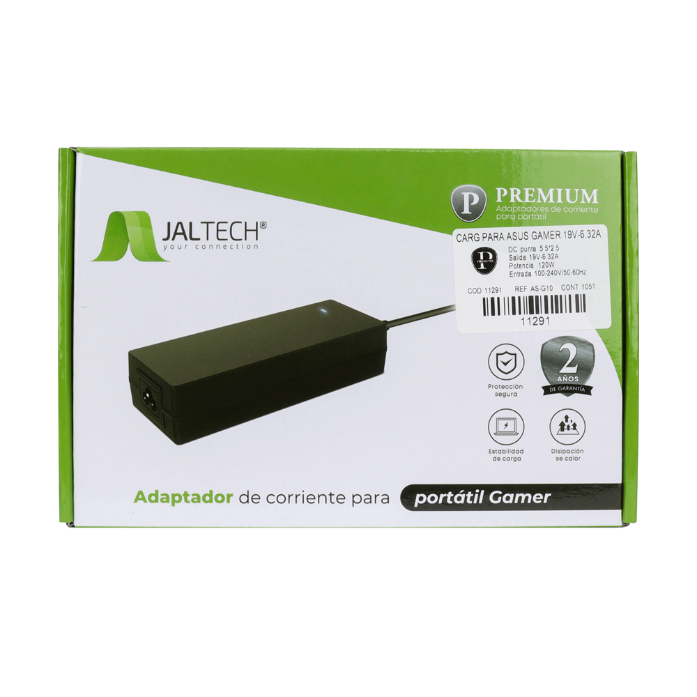 CARG. PARA ASUS GAMER SLIM 19V-6.32A 120W - Image 6