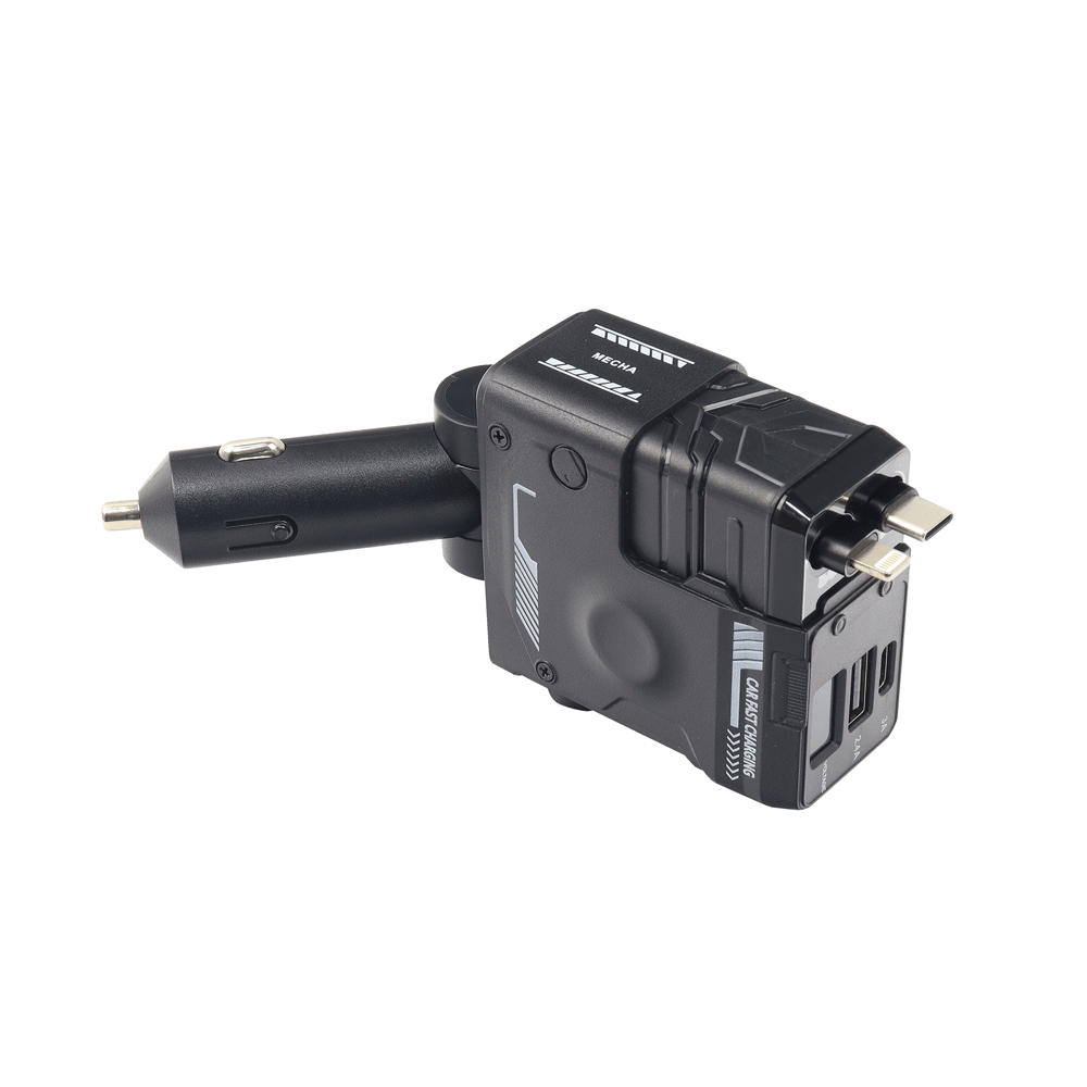 CARGADOR RETRACTIL CARRO 66W - Image 3