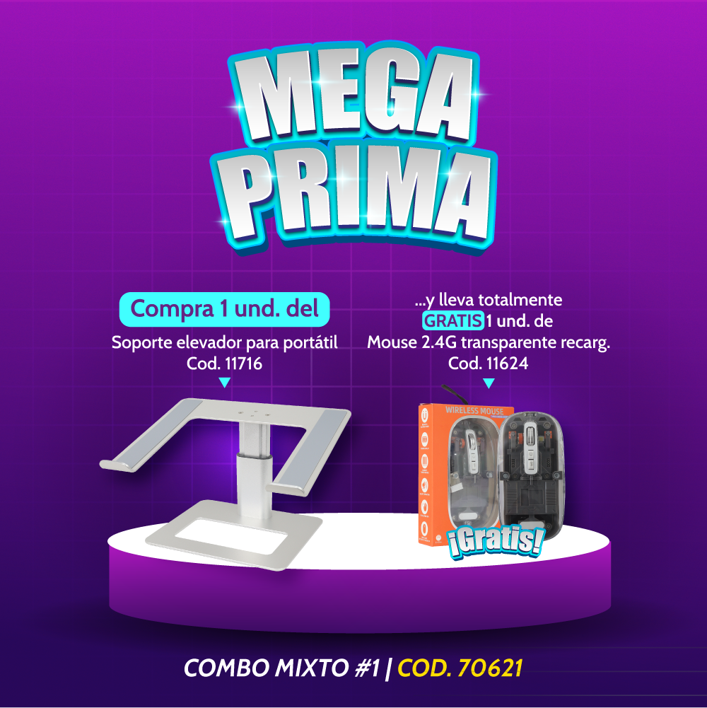 COMBO 1 MIXTO JUNIO MEGAPRIMA