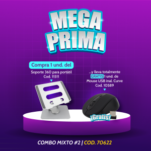 COMBO 2 MIXTO JUNIO MEGAPRIMA