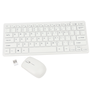 COMBO TECLADO MOUSE SLIM BLANCO