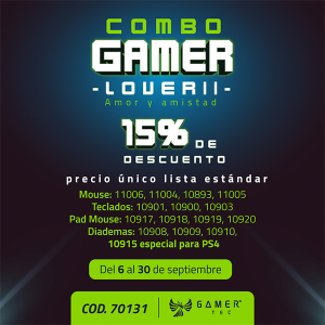 COMBO GAMER LOVER 2