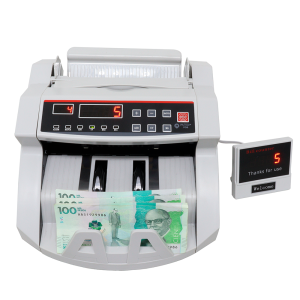 CONTADOR DE BILLETES CON DETECTOR