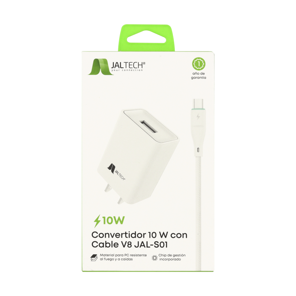 CONVERTIDOR 10W CON CABLE V8 JAL-S01 - - Image 4