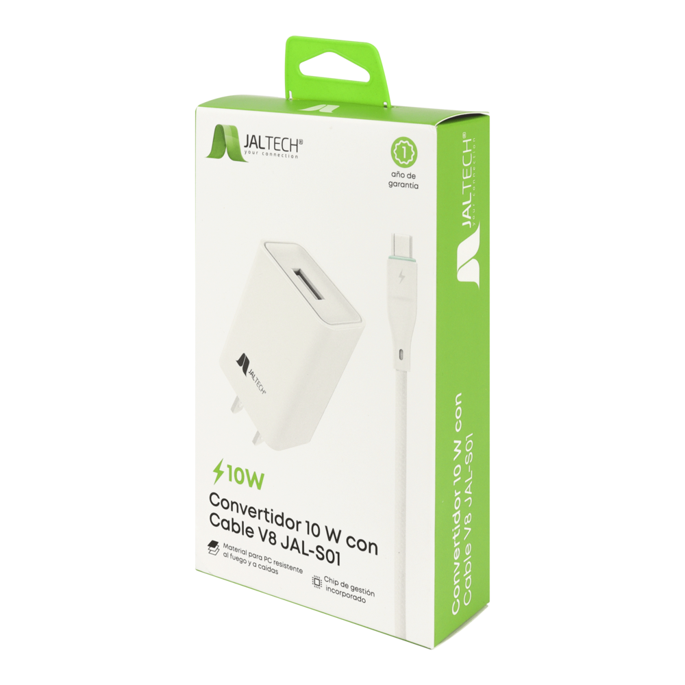CONVERTIDOR 10W CON CABLE V8 JAL-S01 - - Image 5