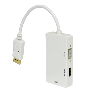CONVERTIDOR DISPLAYPORT A HDMI Y VGA