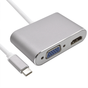 CONVERTIDOR TIPO C A HDMI Y VGA