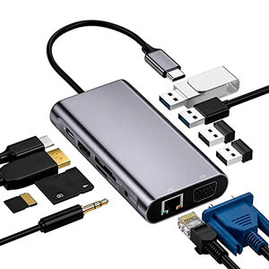 HUB USB TIPO C 11 EN 1 HDTV