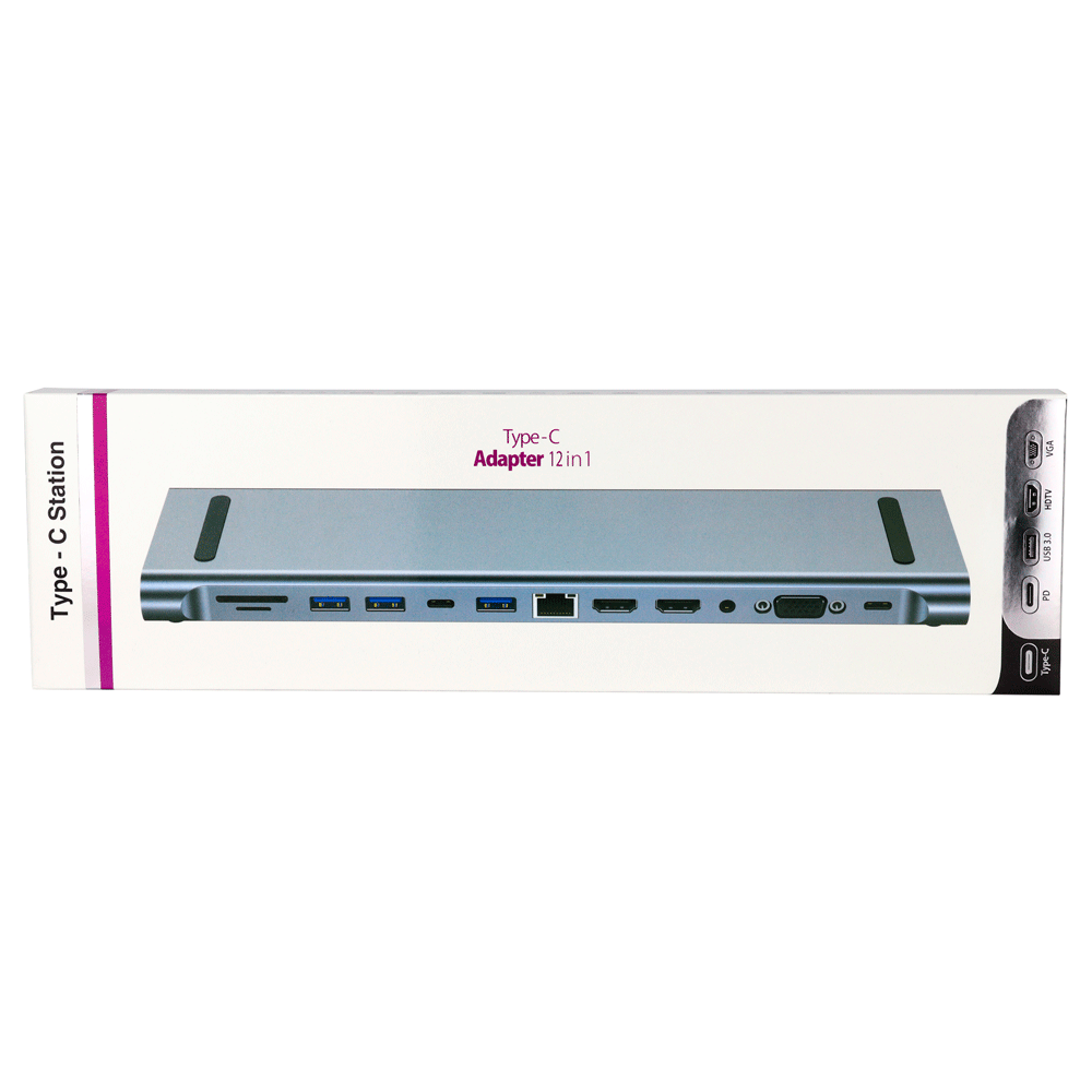 HUB USB TIPO C 12 EN 1 DOCKING - Image 8