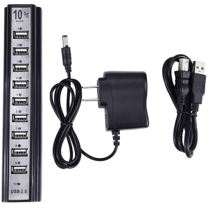 HUB USB 2.0 POWER X10