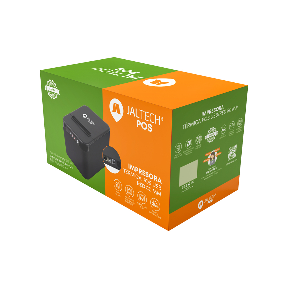 IMPRESORA TERMICA POS USB/RED 80MM - Image 15