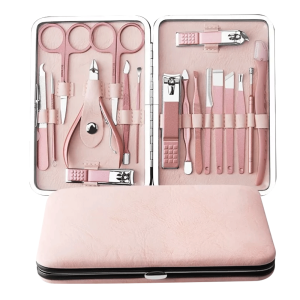 KIT DE MANICURE Y PEDICURE X 17 UNDS