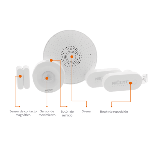 KIT INTELIGENTE DE SEGURIDAD WIFI