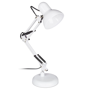 LÁMPARA ESCRITORIO BLANCA
