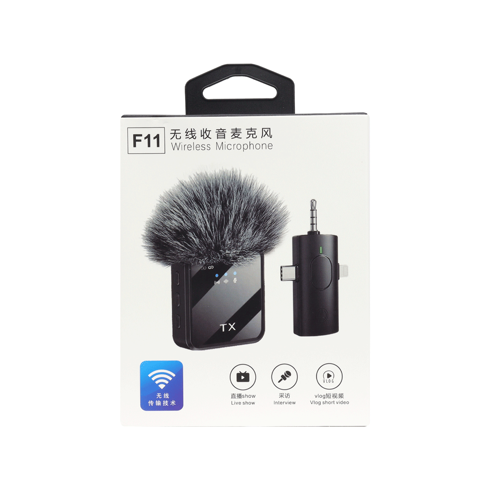 MICROFONO TX PELUDO 3 EN 1 - F11-3IN1 - Image 4