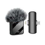 MICROFONO TX PELUDO 2 EN 1 - F15-2IN1