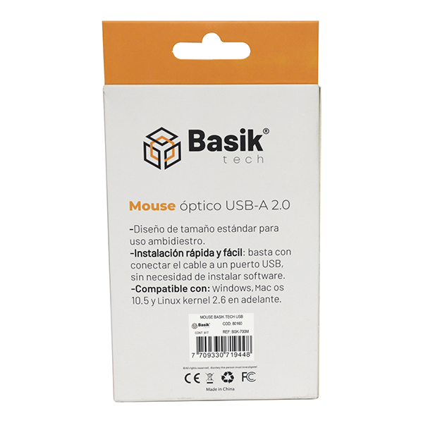 MOUSE BASIK TECH USB - Image 5