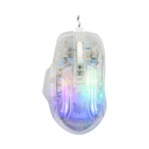 MOUSE GAMER TECH TRANSPARENTE RGB